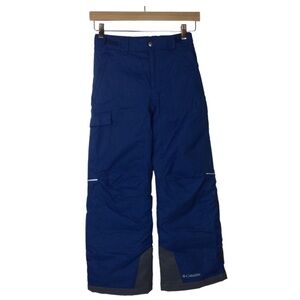 Columbia Arctic Trip II Omni Heat Boys Youth Ski/Winter Snow Pants Blue Sz M